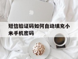 短信验证码如何自动填充小米手机密码