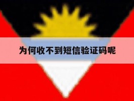 为何收不到短信验证码呢