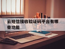 云短信接收验证码平台有哪些功能