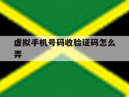 虚拟手机号码收验证码怎么弄