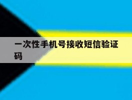 一次性手机号接收短信验证码