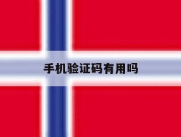 手机验证码有用吗