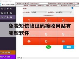免费短信验证码接收网站有哪些软件