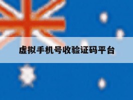 虚拟手机号收验证码平台