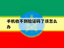 手机收不到验证码了该怎么办