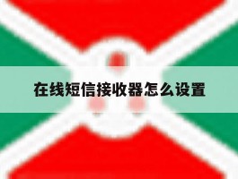 在线短信接收器怎么设置