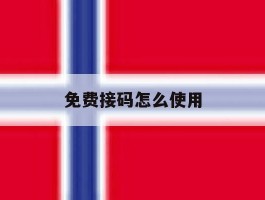 免费接码怎么使用