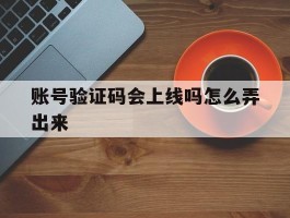 账号验证码会上线吗怎么弄出来